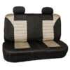 Premium 3D Air Mesh Seat Covers - Rear Beige(Premium 3d Air Mesh Seat Covers Rear Beige)