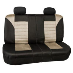 Premium 3D Air Mesh Seat Covers - Rear Beige(Premium 3d Air Mesh Seat Covers Rear Beige)