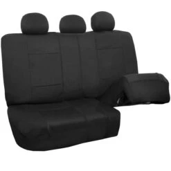 Neoprene Seat Covers - Rear Black(Neoprene Seat Covers Rear Black) -FH Group 88 FB083013 black 03
