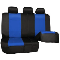 Neoprene Seat Covers - Rear Blue(Neoprene Seat Covers Rear Blue) -FH Group 88 FB083013 blue 03