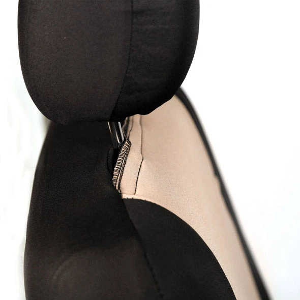 Neoprene Seat Covers - Front Set Beige(Neoprene Seat Covers Front Set Beige) 3 Neoprene Seat Covers - Front Set Beige(Neoprene Seat Covers Front Set Beige) - Image 3