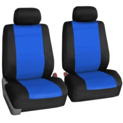 Neoprene Seat Covers - Front Set Blue(Neoprene Seat Covers Front Set Blue)