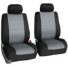 Neoprene Seat Covers - Front Set Gray(Neoprene Seat Covers Front Set Gray)