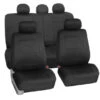 Neoprene Seat Covers - Full Set Black(Neoprene Seat Covers Full Set Black)