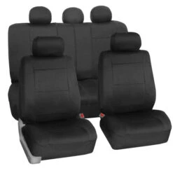 Neoprene Seat Covers - Full Set Black(Neoprene Seat Covers Full Set Black)