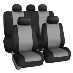 Neoprene Seat Covers - Full Set Gray(Neoprene Seat Covers Full Set Gray)