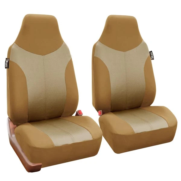 Supreme Twill Seat Covers - Full Set Beige / Tan(Supreme Twill Seat Covers Full Set Beige Tan) 2 Supreme Twill Seat Covers - Full Set Beige / Tan(Supreme Twill Seat Covers Full Set Beige Tan) - Image 2