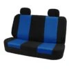 Classic Cloth Seat Covers - Rear Blue(Classic Cloth Seat Covers Rear Blue)