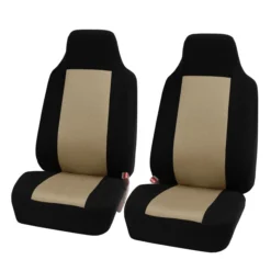 Classic Cloth Seat Covers - Front Set Beige(Classic Cloth Seat Covers Front Set Beige)