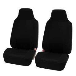 Classic Cloth Seat Covers - Front Set Black(Classic Cloth Seat Covers Front Set Black)
