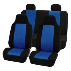 Classic Cloth Seat Covers - Full Set Blue(Classic Cloth Seat Covers Full Set Blue)
