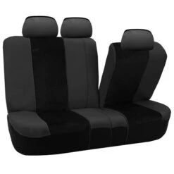 Royal Mix Seat Covers - Rear Black(Royal Mix Seat Covers Rear Black) -FH Group 88 FB103013 black 02
