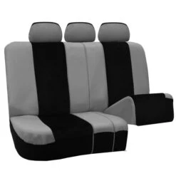 Royal Mix Seat Covers - Rear Gray(Royal Mix Seat Covers Rear Gray) -FH Group 88 FB103013 gray 03