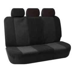 Premium Fabric Seat Covers - Full Set Black(Premium Fabric Seat Covers Full Set Black) -FH Group 88 FB107115 black 03