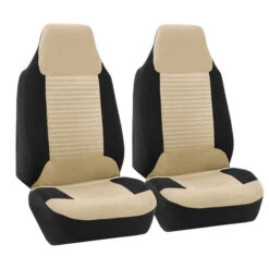 Premium Fabric 3 Row 7 Seater - Beige Seat Covers(Premium Fabric 3 Row Seat Covers Beige) -FH Group 88 FB107217BEIGE beige 02