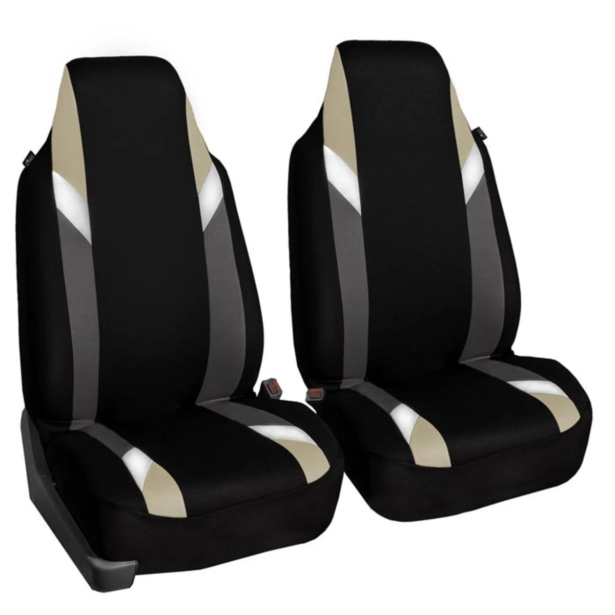 Supreme Modernistic Seat Covers - Front Set Beige(Supreme Modernistic Seat Covers Front Set Beige) 1 Supreme Modernistic Seat Covers - Front Set Beige(Supreme Modernistic Seat Covers Front Set Beige)