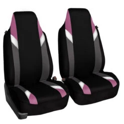 Supreme Modernistic Seat Covers - Front Set Pink(Supreme Modernistic Seat Covers Front Set Pink)