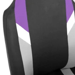 Supreme Modernistic Car Seat Covers - Full Set Purple(Supreme Modernistic Car Seat Covers Full Set Purple) -FH Group 88 FB133102 purple 03 5f73c048 8c2a 47fc 8d34 ebb54434d50f