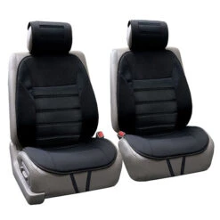 Premium Car Seat Cushions - Full Set Black(Premium Car Seat Cushions Full Set Black) -FH Group 88 FB201115 black 04