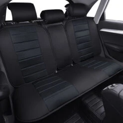 Premium Car Seat Cushions - Full Set Black(Premium Car Seat Cushions Full Set Black) -FH Group 88 FB201115 black 05