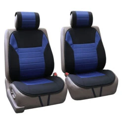 Premium Car Seat Cushions - Full Set Blue(Premium Car Seat Cushions Full Set Blue) -FH Group 88 FB201115 blue 03