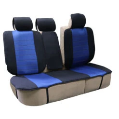 Premium Car Seat Cushions - Full Set Blue(Premium Car Seat Cushions Full Set Blue) -FH Group 88 FB201115 blue 05