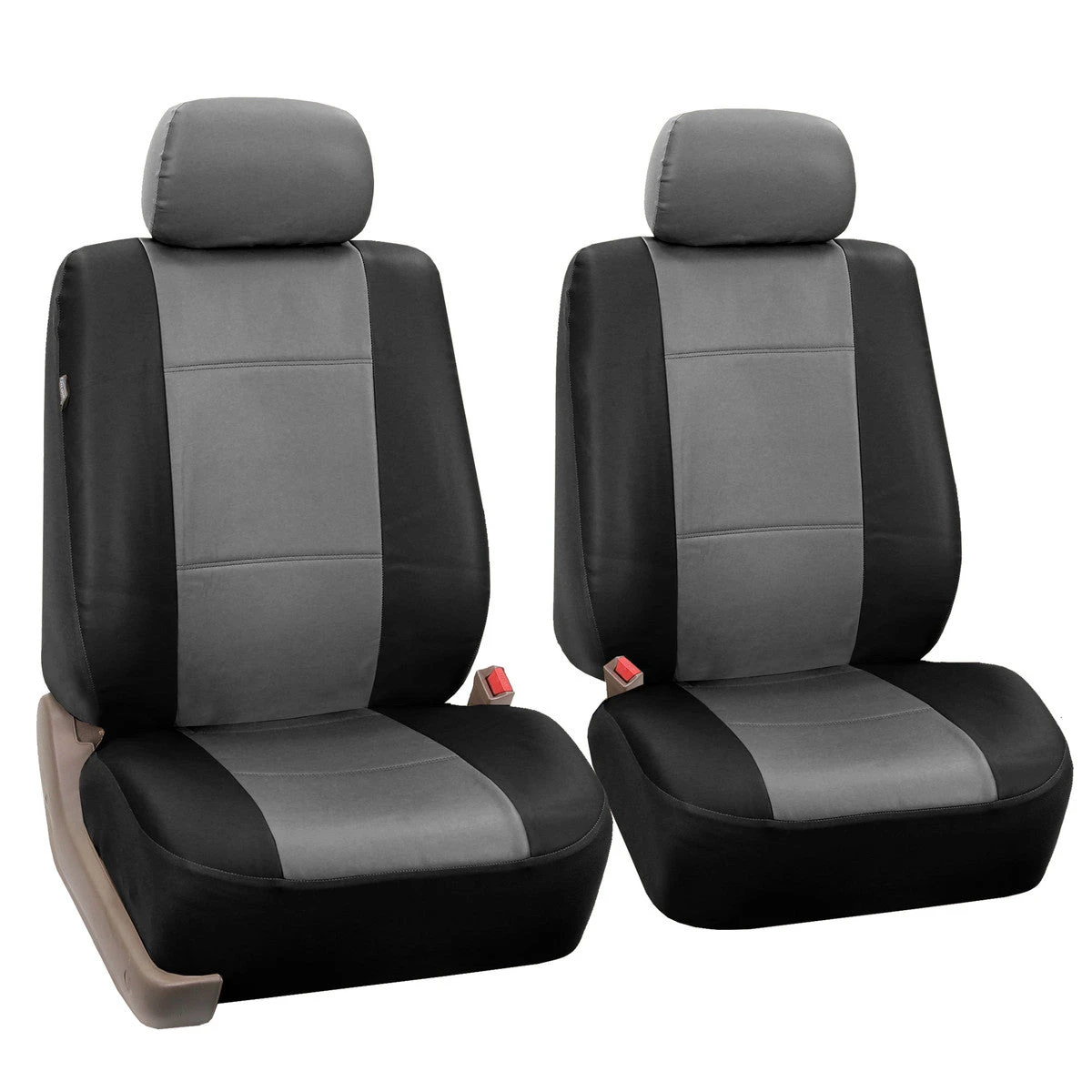 Premium PU Leather 3 Row 8 Seater - Gray / Black Seat Covers(Premium Pu Leather 3 Row Seat Covers Gray Black) 3 Premium PU Leather 3 Row 8 Seater - Gray / Black Seat Covers(Premium Pu Leather 3 Row Seat Covers Gray Black) - Image 3