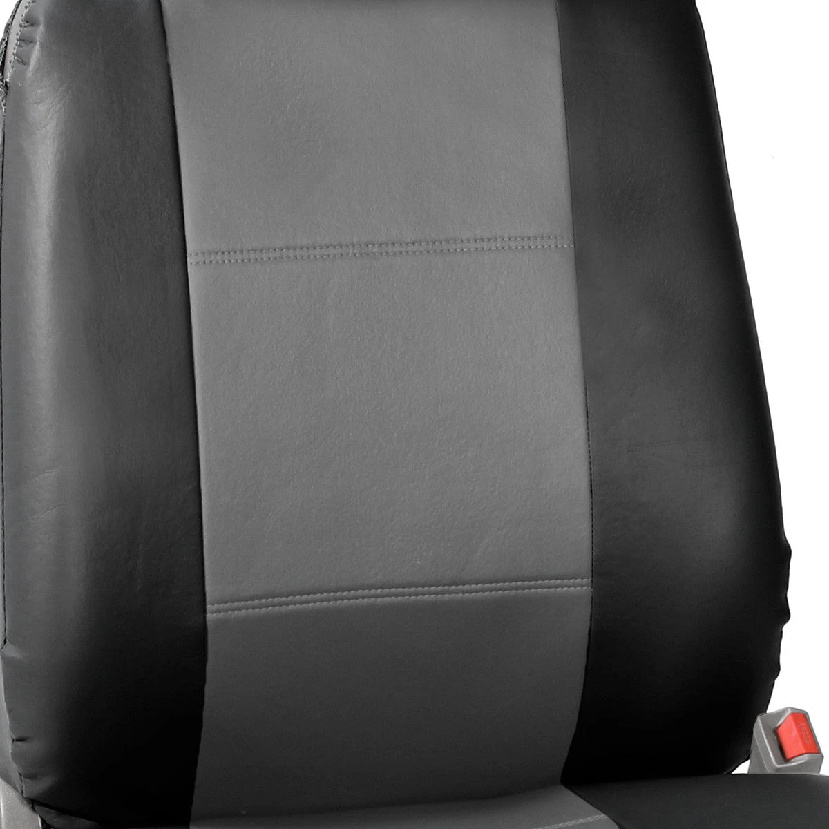 Premium PU Leather 3 Row 8 Seater - Gray / Black Seat Covers(Premium Pu Leather 3 Row Seat Covers Gray Black) 6 Premium PU Leather 3 Row 8 Seater - Gray / Black Seat Covers(Premium Pu Leather 3 Row Seat Covers Gray Black) - Image 6
