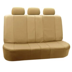 Deluxe Leatherette 3 Row 7 Seater - Tan Seat Covers(Deluxe Leatherette 3 Row Seat Covers Tan) -FH Group 88 PU007013 beige 01 696d8e1b 521c 4fdf a693 4e92e15ca408