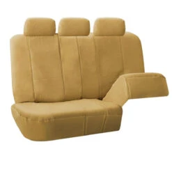 Deluxe Leatherette 3 Row 8 Seater - Beige Seat Covers(Deluxe Leatherette 3 Row Seat Covers Beige) -FH Group 88 PU007013 beige 03 0b49380c 0ab3 49b1 863b 40f77eeb25b1