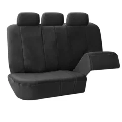 Deluxe Leatherette Seat Covers - Rear Black(Deluxe Leatherette Seat Covers Rear Black) -FH Group 88 PU007013 black 03