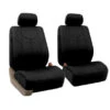 PU Leather Rome Seat Covers - Front Set Black(Pu Leather Rome Seat Covers Front Set Black)