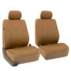 PU Leather Rome Seat Covers - Front Set Tan(Pu Leather Rome Seat Covers Front Set Tan)