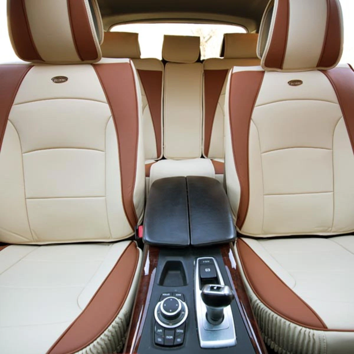 Ultra Comfort Deluxe Leatherette Seat Cushions - Full Set Beige / Tan(Ultra Comfort Deluxe Leatherette Seat Cushions Full Set Beige Tan) 1 Ultra Comfort Deluxe Leatherette Seat Cushions - Full Set Beige / Tan(Ultra Comfort Deluxe Leatherette Seat Cushions Full Set Beige Tan)