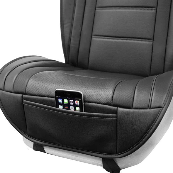 Futuristic Faux Leather Seat Cushions - Full Set Black(Futuristic Faux Leather Seat Cushions Full Set Black) 5 Futuristic Faux Leather Seat Cushions - Full Set Black(Futuristic Faux Leather Seat Cushions Full Set Black) - Image 5