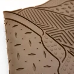 Semi-Custom ClimaProof Trimmable Non-Slip Vinyl Car Floor Mats - Full Set Beige(Semi Custom Climaproof Trimmable Non Slip Vinyl Car Floor Mats Full Set Beige) -FH Group F11307BEIGE detail2 8f81e299 92d1 458c 86ec 02fa660dd778