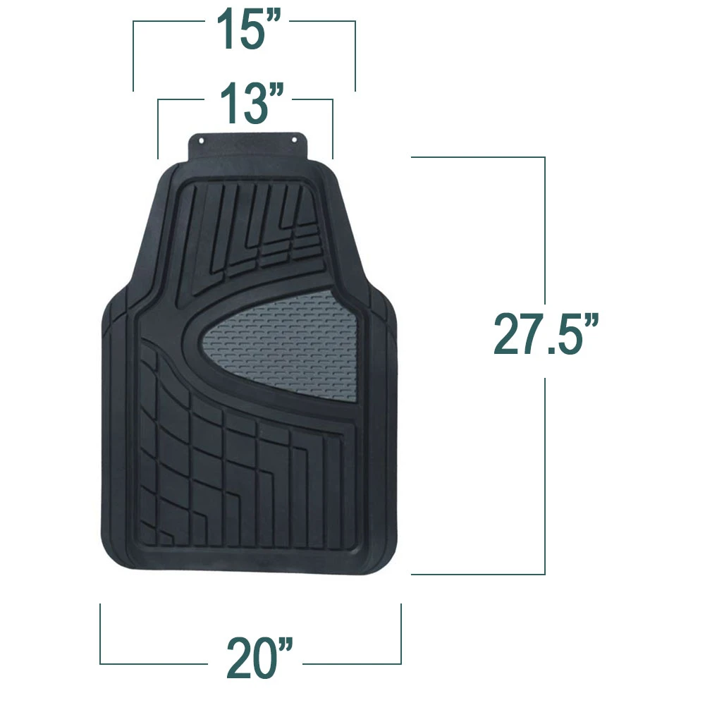 Premium Tall Channel Trimmable Non-Slip Rubber Floor Mats - Full Set Blue(Premium Tall Channel Trimmable Non Slip Rubber Floor Mats Full Set Blue) 9 Premium Tall Channel Trimmable Non-Slip Rubber Floor Mats - Full Set Blue(Premium Tall Channel Trimmable Non Slip Rubber Floor Mats Full Set Blue) - Image 9