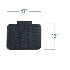 Premium Tall Channel Trimmable Non-Slip Rubber Floor Mats - Full Set Blue(Premium Tall Channel Trimmable Non Slip Rubber Floor Mats Full Set Blue) 15 Premium Tall Channel Trimmable Non-Slip Rubber Floor Mats - Full Set Blue(Premium Tall Channel Trimmable Non Slip Rubber Floor Mats Full Set Blue) -FH Group F11311 dimensions rear 9d4cfad1 e084 4ce9 896c a8c8a9c0040e