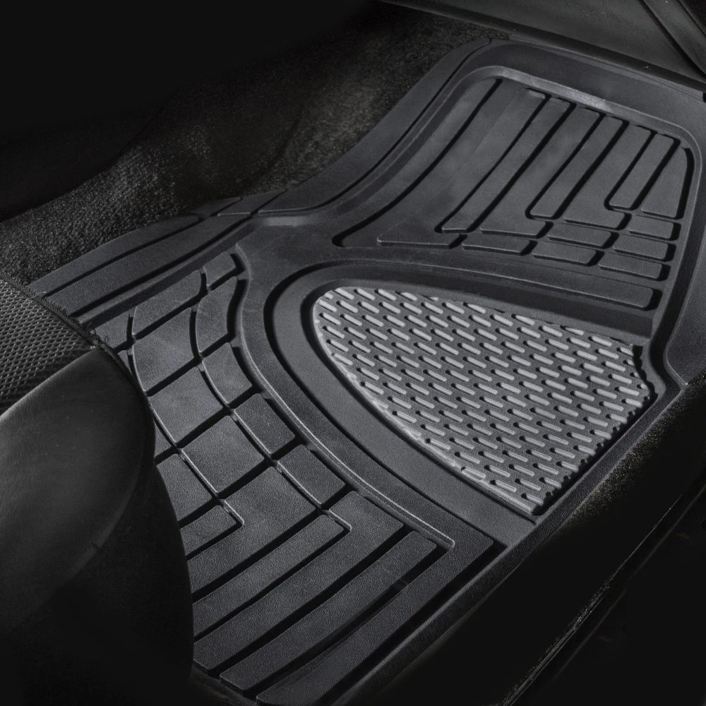 Trimmable ClimaProof Heavy Duty Tall Channel Non-Slip Rubber Floor Mats - Full Set Gray(Trimmable Climaproof Heavy Duty Tall Channel Non Slip Rubber Floor Mats Full Set Gray) 4 Trimmable ClimaProof Heavy Duty Tall Channel Non-Slip Rubber Floor Mats - Full Set Gray(Trimmable Climaproof Heavy Duty Tall Channel Non Slip Rubber Floor Mats Full Set Gray) - Image 4