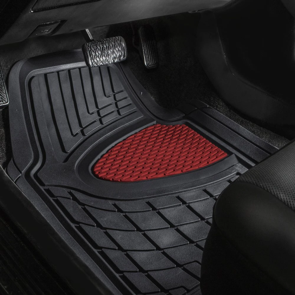 Trimmable ClimaProof Heavy Duty Tall Channel Non-Slip Rubber Floor Mats - Full Set Burgundy(Trimmable Climaproof Heavy Duty Tall Channel Non Slip Rubber Floor Mats Full Set Burgundy) 2 Trimmable ClimaProof Heavy Duty Tall Channel Non-Slip Rubber Floor Mats - Full Set Burgundy(Trimmable Climaproof Heavy Duty Tall Channel Non Slip Rubber Floor Mats Full Set Burgundy) - Image 2