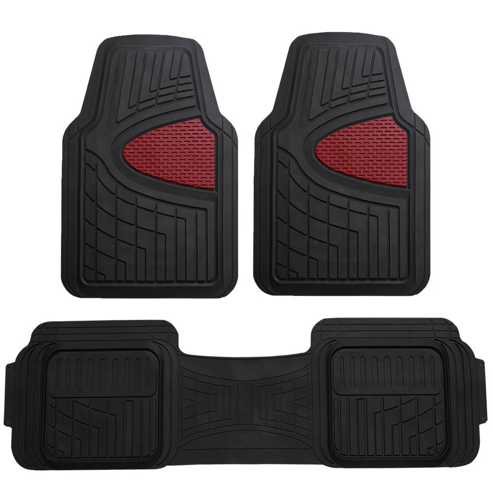 Trimmable ClimaProof Heavy Duty Tall Channel Non-Slip Rubber Floor Mats - Full Set Burgundy(Trimmable Climaproof Heavy Duty Tall Channel Non Slip Rubber Floor Mats Full Set Burgundy) 1 Trimmable ClimaProof Heavy Duty Tall Channel Non-Slip Rubber Floor Mats - Full Set Burgundy(Trimmable Climaproof Heavy Duty Tall Channel Non Slip Rubber Floor Mats Full Set Burgundy)