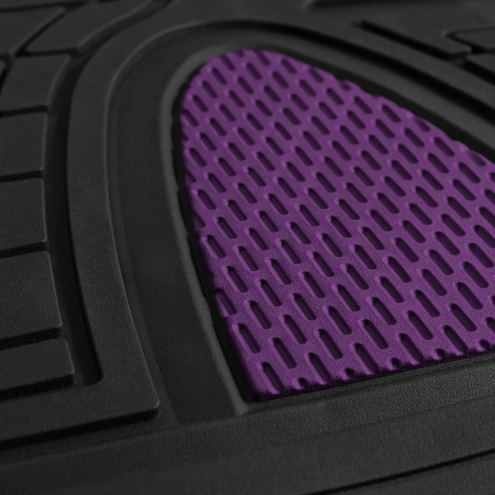 Trimmable ClimaProof Heavy Duty Tall Channel Non-Slip Rubber Floor Mats - Full Set Purple(Trimmable Climaproof Heavy Duty Tall Channel Non Slip Rubber Floor Mats Full Set Purple) 3 Trimmable ClimaProof Heavy Duty Tall Channel Non-Slip Rubber Floor Mats - Full Set Purple(Trimmable Climaproof Heavy Duty Tall Channel Non Slip Rubber Floor Mats Full Set Purple) - Image 3