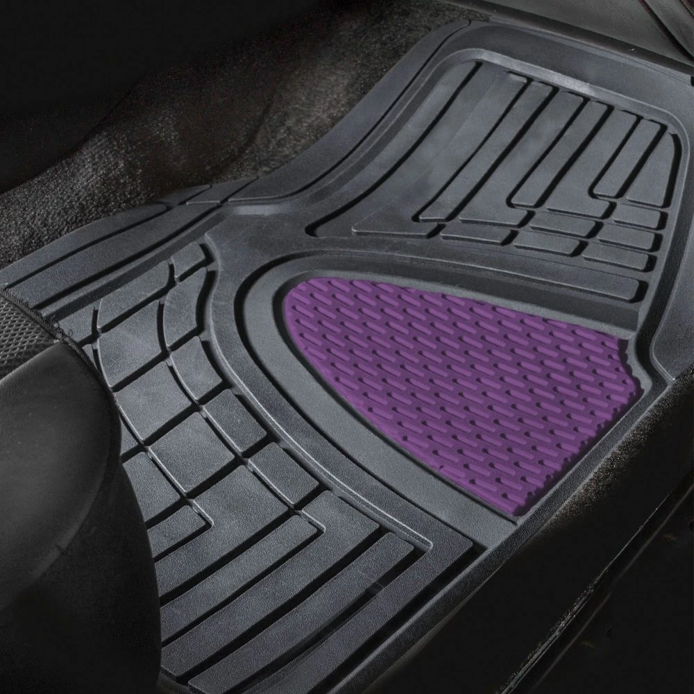 Trimmable ClimaProof Heavy Duty Tall Channel Non-Slip Rubber Floor Mats - Full Set Purple(Trimmable Climaproof Heavy Duty Tall Channel Non Slip Rubber Floor Mats Full Set Purple) 4 Trimmable ClimaProof Heavy Duty Tall Channel Non-Slip Rubber Floor Mats - Full Set Purple(Trimmable Climaproof Heavy Duty Tall Channel Non Slip Rubber Floor Mats Full Set Purple) - Image 4