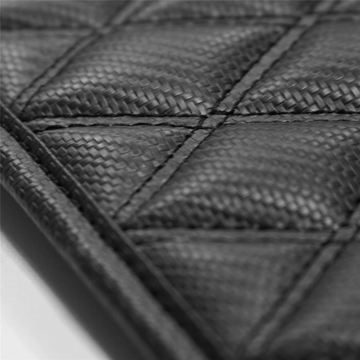 Luxury Universal Liners Heavy Duty Faux Leather Non-Slip Floor Mats Diamond Design - Full Set Carbon Black(Luxury Universal Liners Heavy Duty Faux Leather Non Slip Floor Mats Diamond Design Full Set Carbon Black) 5 Luxury Universal Liners Heavy Duty Faux Leather Non-Slip Floor Mats Diamond Design - Full Set Carbon Black(Luxury Universal Liners Heavy Duty Faux Leather Non Slip Floor Mats Diamond Design Full Set Carbon Black) - Image 5