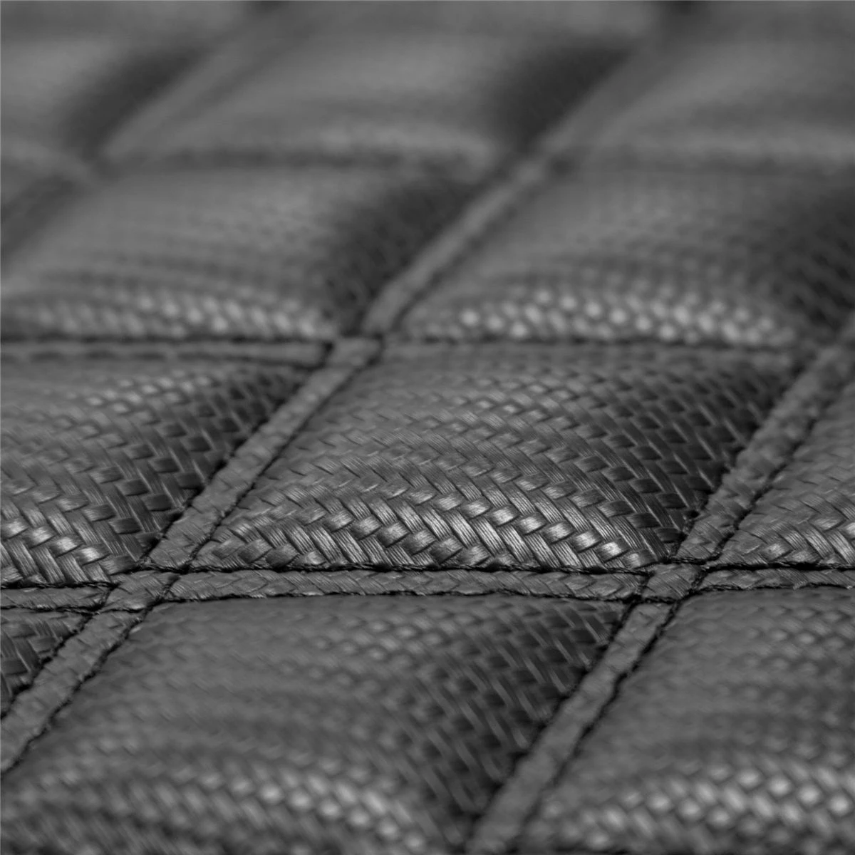 Luxury Universal Liners Heavy Duty Faux Leather Non-Slip Floor Mats Diamond Design - Full Set Carbon Black(Luxury Universal Liners Heavy Duty Faux Leather Non Slip Floor Mats Diamond Design Full Set Carbon Black) 6 Luxury Universal Liners Heavy Duty Faux Leather Non-Slip Floor Mats Diamond Design - Full Set Carbon Black(Luxury Universal Liners Heavy Duty Faux Leather Non Slip Floor Mats Diamond Design Full Set Carbon Black) - Image 6