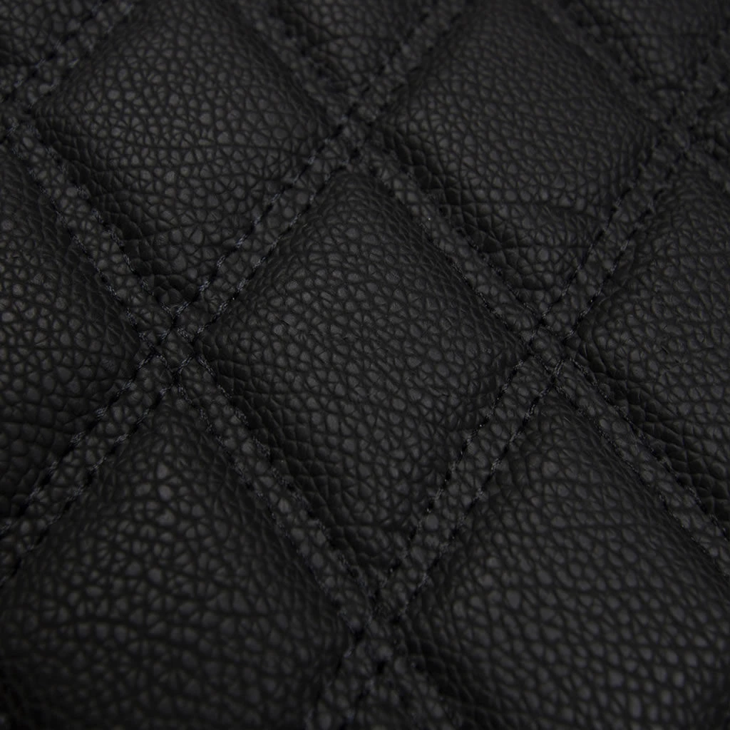Luxury Universal Liners Heavy Duty Faux Leather Non-Slip Floor Mats Diamond Design - Full Set Black(Luxury Universal Liners Heavy Duty Faux Leather Non Slip Floor Mats Diamond Design Full Set Black) 4 Luxury Universal Liners Heavy Duty Faux Leather Non-Slip Floor Mats Diamond Design - Full Set Black(Luxury Universal Liners Heavy Duty Faux Leather Non Slip Floor Mats Diamond Design Full Set Black) - Image 4