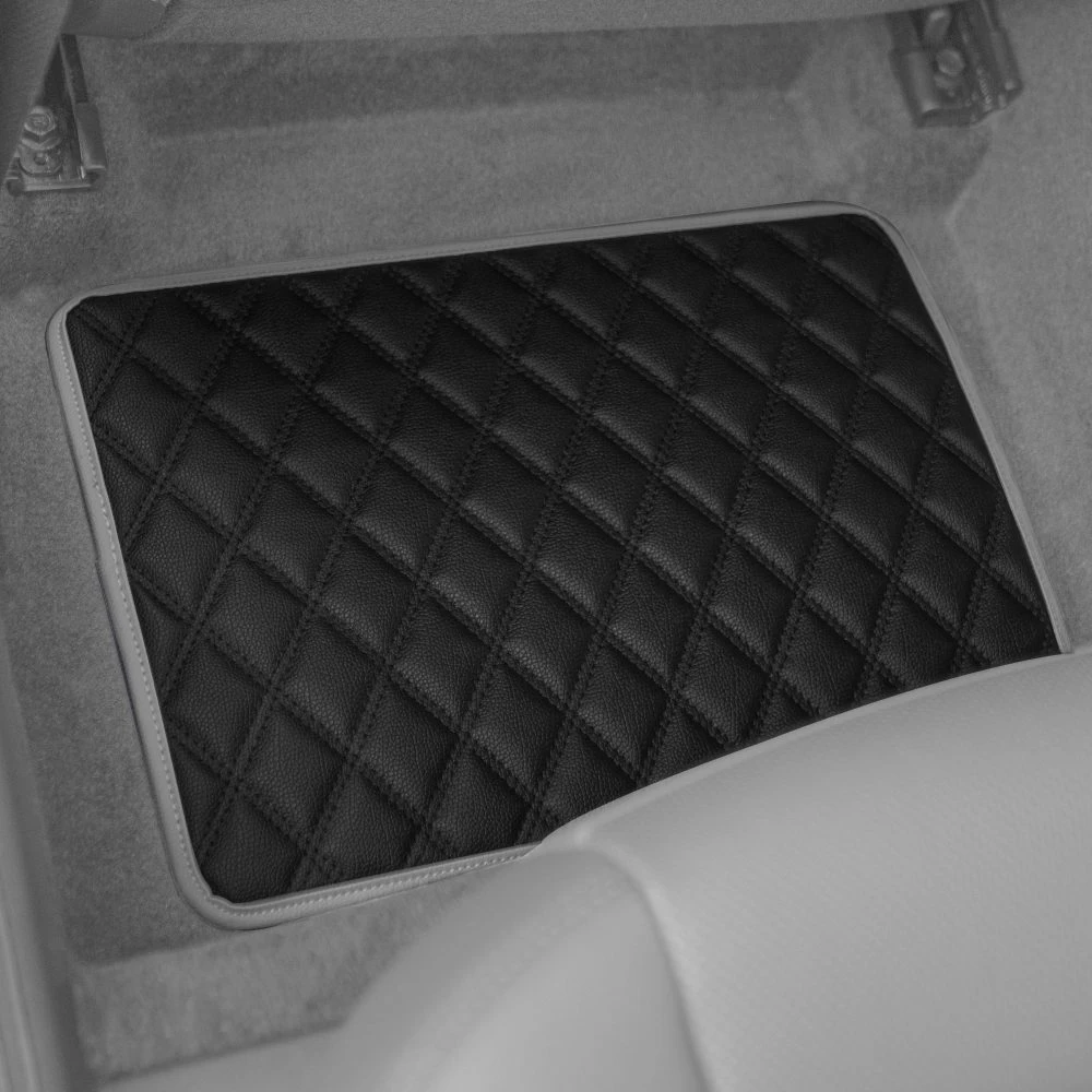 Deluxe Non-Slip Faux Leather Floor Mats - Full Set Gray(Deluxe Non Slip Faux Leather Floor Mats Full Set Gray) 5 Deluxe Non-Slip Faux Leather Floor Mats - Full Set Gray(Deluxe Non Slip Faux Leather Floor Mats Full Set Gray) - Image 5