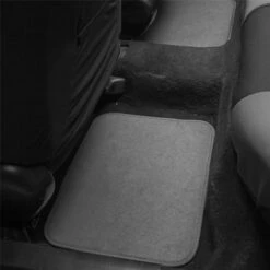 Premium Non-Slip Carpet Floor Mats With Heel Pad - Full Set Gray(Premium Non Slip Carpet Floor Mats With Heel Pad Full Set Gray) -FH Group F14402 gray 04