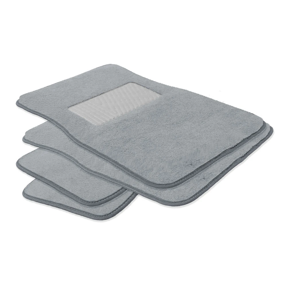 Non-Slip Carpet Floor Mats With Heel Pad - Full Set Gray(Non Slip Carpet Floor Mats With Heel Pad Full Set Gray) 7 Non-Slip Carpet Floor Mats With Heel Pad - Full Set Gray(Non Slip Carpet Floor Mats With Heel Pad Full Set Gray) - Image 7