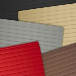 Deluxe Heavy-Duty Non-Slip Faux Leather Flat Stripe Multi-Purpose Cargo Liner - Gray, 46(Deluxe Heavy Duty Non Slip Faux Leather Flat Stripe Multi Purpose Cargo Liner Gray 46) -FH Group F16500 46 color 794ad0e0 9a01 4b83 986d 89e1b9220d79